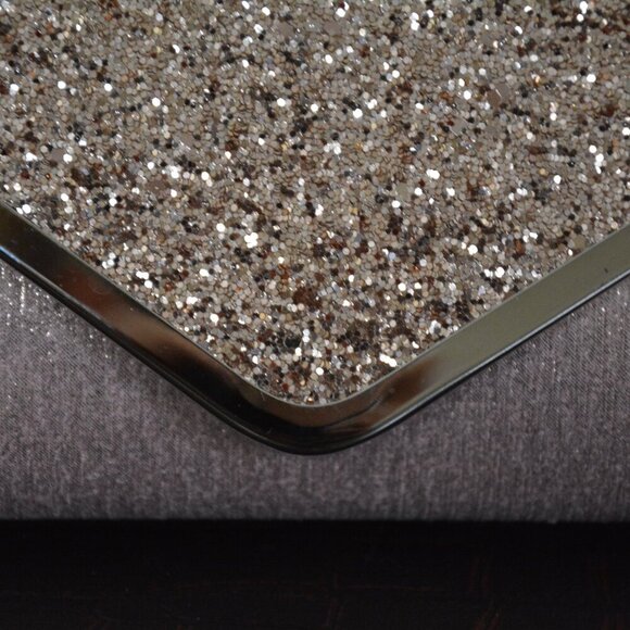 Clutch Purse Evening Bag for Women Prom Glitter Sparkling Envelope Handbag - Picture 3 of 13